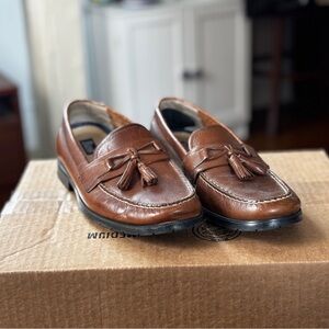 Bass Brown Leather Loafers